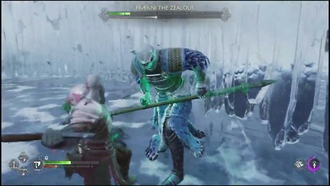 Fraekni The Zealous Boss Fight | God of War: Ragnarök 4K Clips (PS5, PS4) | God of War Ragnarok