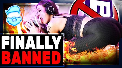 Twitch FINALLY Banned Her... Indiefoxx REMOEVED From Partner Program & Amouranth Next?