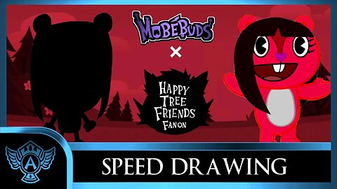 Speed Drawing: Happy Tree Friends Fanon - Ashley | Mobebuds Style