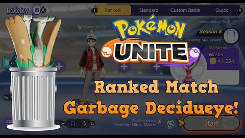 Worst Decidueye ever in the existence of Unite!