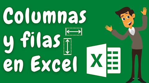 Cómo cambiar el tamaño de columnas y filas en Excel/Curso de Excel básico 2021/ Capítulo 2