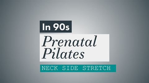 Prenatal Pilates: Neck stretch