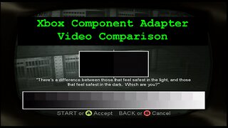 Xbox Component Video Comparison 2 (read description)