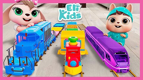 Toy Train Fun | Eli Kids Songs & Nursery Rhymes