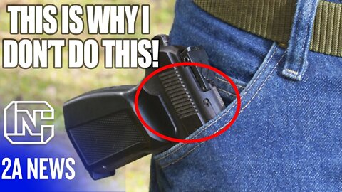 Another Guy Robbed Of Gun In His Pocket Is Why I Don't Open Carry