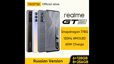 [World Premiere In Stock] realme GT Master Edition Snapdragon 778G Smartphone