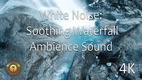 Sleeping with the Sound of a Waterfall: One Hour of 4K Ambiance