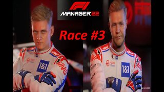 F1 Manager 2022 Season Mode Team Haas Race 3