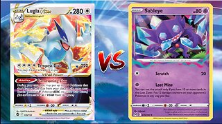 Pokemon TCG Online Lugia VSTAR Necrozma V VS Sableye Cramorant!!