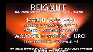 Reignite Revival 03/12/2023 AM Service by Evangelist Michael Courtney