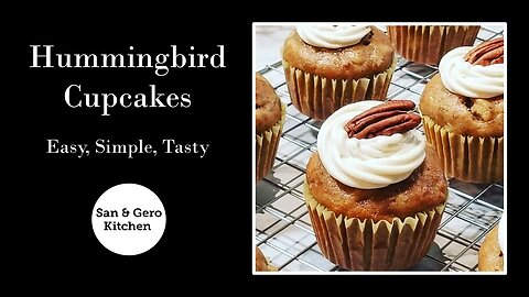 Hummingbird Cupcakes Recipe