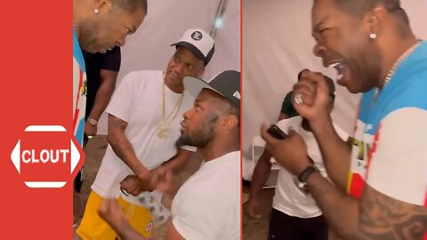Busta Rhymes Goes Crazy After Styles P Introduces Him To Raw Buck's Deep Real Life Bars!