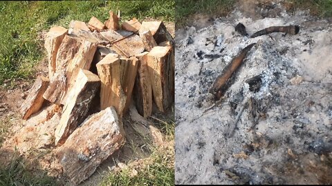 Best stump burn Yet!
