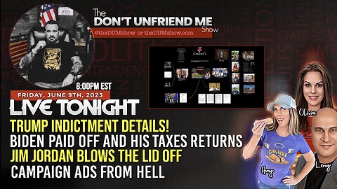 Tonight 8PM Eastern: The Don’t Unfriend Me Show Live!