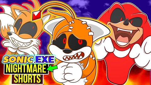 TAILS exe VS TAILS DOLL 😈| Sonic Exe Nightmare Shorts