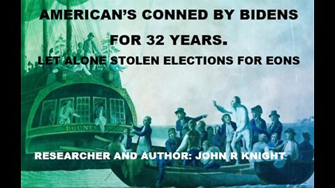 BIDEN'S CONNED AMERICAN'S FOR 32 YEARS