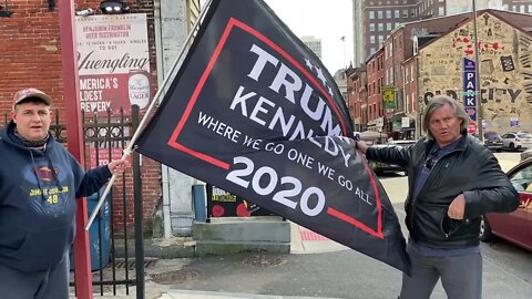 Jfk jr flag from Utah and South Carolina to Philadelphia PA