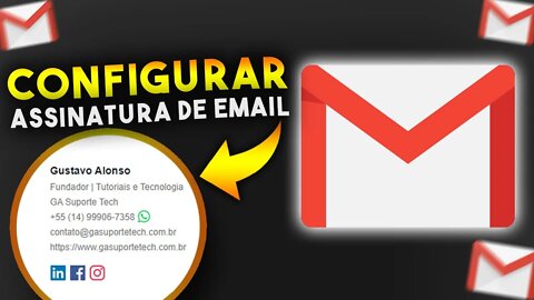 Como configurar ASSINATURA DE EMAIL no GMAIL