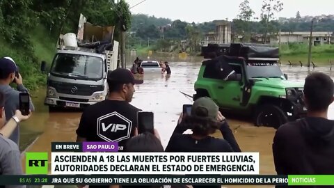Τουλάχιστον 18 νεκροί στη Βραζιλία από τις έντονες βροχοπτώσεις