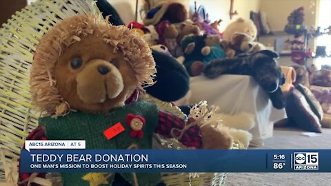 Ruth's last wish: Thousands of bears collected by woman donated to Toys For Tots