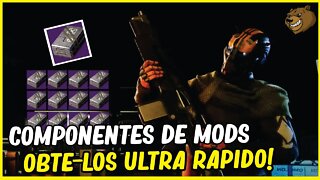 DESTINY 2 │ COMPONENTES DE MODs. OBTE-LOS ULTRA RÁPIDO!