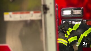 Several row homes catch fire in South Baltimore's Westport neighborhood