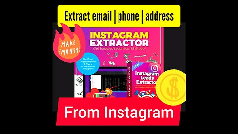 Instagram Data Extractor 2023 – Instagram Phone Numbers & Emails Extractor.