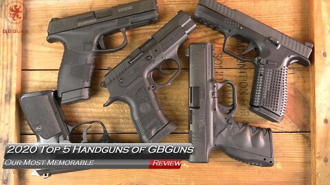 Top 5 Handguns of GBGuns 2020