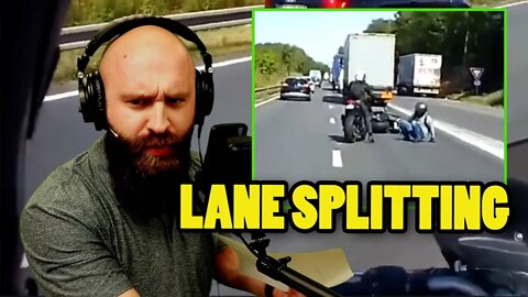 Lane Filtering vs. Lane Splitting Visualized