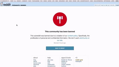 BREAKING: Reddit Bans #Pizzagate Investigation. The Corbett Report Continues It.
