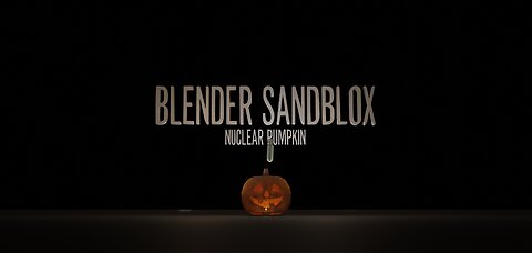 Nuclear Pumpkin - Blender SandBlox