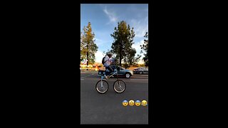 Riding a cool bicycle 🔥🤯🤣