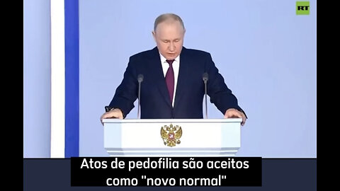 Putin defende o Cristianismo e os valores tradicionais conservadores