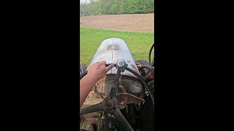 short clip of plowing