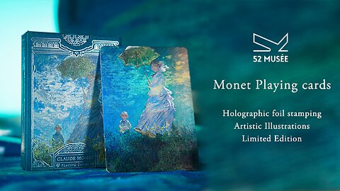 Fat Magician Presents … Monet Playing Cards