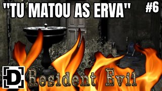 Matei Todas As Ervas da sala das Plantas no Resident Evil 1 Remake #6