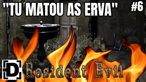 Matei Todas As Ervas da sala das Plantas no Resident Evil 1 Remake #6