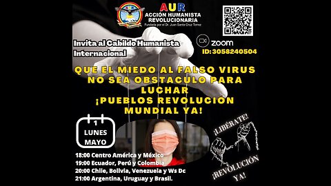 01-05-2023 Que el miedo al falso virus no sea obstáculo para luchar ¡PUEBLOS REVOLUCIÓN MUNDIAL YA!