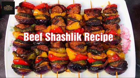 Easy Beef Shashlik Recipe without Grill _ Beef RECIPE by Chaskaa Foods