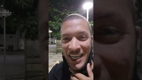 PRIMEIRA LIVE NO CENTRO DE PERUÍBE SP A NOITE