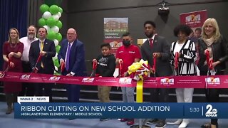 City schools holds ribbon cutting for Highlandtown Elementary/Middle School