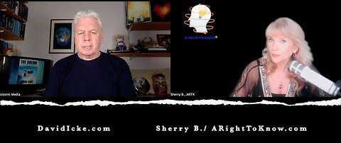 ARTK#252 SHERRY B. w/ DAVID ICKE –Control of Human Perception; Delivering the Hive Mind! DISCONNECT!