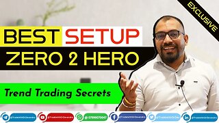 ZERO TO HERO SET UP | Trend Trading Secrets - an Unexpected Strategy all trend traders need to LEARN