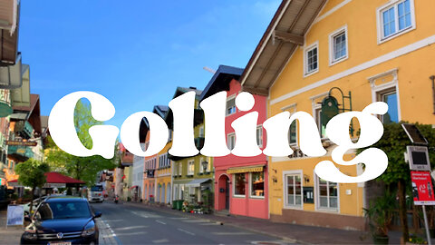4K Walking in Golling, Austria｜May 2023