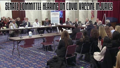 Senate Committee Hearing on Vaccine Injuries organized by Senator Ron Johnson
