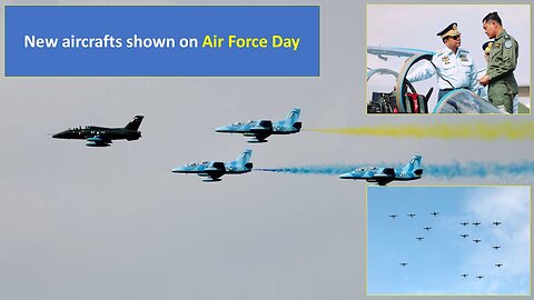 New aircrafts shown on Air Force Day