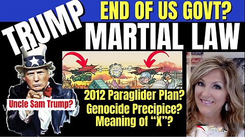 Martial Law? End of US Govt? Trump Uncle Sam,... Oct 23, 2023
