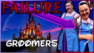 WOKE DISNEY Hires a Dude in a Dress to Sell Dresses to LITTLE GIRLS at DISNEYLAND! Common Disney L!