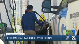 President Biden considers gas tax holiday