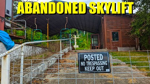 Exploring an Abandoned Skylift Ride With a Dark Secret